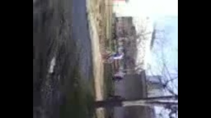 crazy in bike
