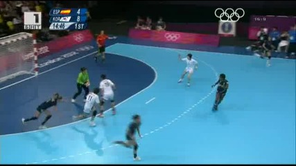 Испания - Южна Корея 27:31 - Хандбал жени - Група Б