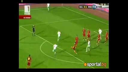 {обширно} България 0 - 1 Черна Гора 