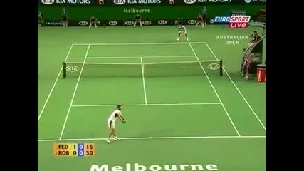 Roger Federer - Tommy Robredo Australian Open 2007