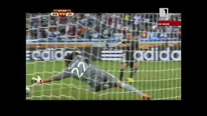 World Cup 2010 - Аржентина 0:4 Германия - ( 2 - гол) ! 03.07.2010 