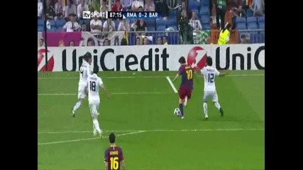 Real Madrid Barcelona 0-2 27.04.2011