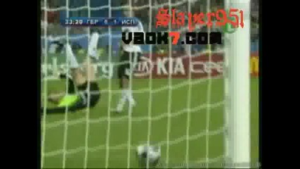 Германия - Испания 0:1 Торес Гол