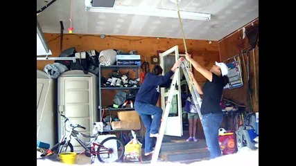 Water on the ceiling prank