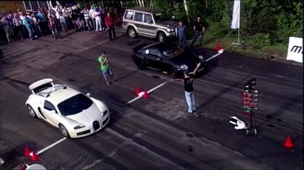 Bugatti Veyron vs Porsche 911