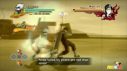 Naruto Shippuuden Ultimate Ninja Storm 3-zabuza vs kakashi boss battle