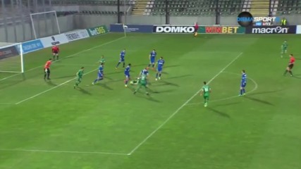 Лудогорец - Верея 0:0 /първо полувреме/