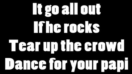 Jennifer Lopez - Papi (lyrics)