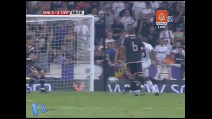29.08.09 Реал Мадрид 3 - 2 Депортиво Ласана Диара супер гол