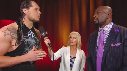 Baron Corbin finds no "inspiration" from Titus O'Neil's tumble: Raw, April 30, 2018