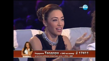 X Factor Bulgaria 21.11.2013 - Theodora Tsoncheva Теодора Цончева - Stronger