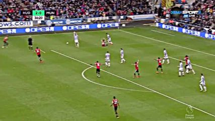 Хъдърсфийлд - Манчестър Юн 2:0 /първо полувреме/