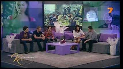 "българска история" на гости в "споделено с Кали" по Tv7