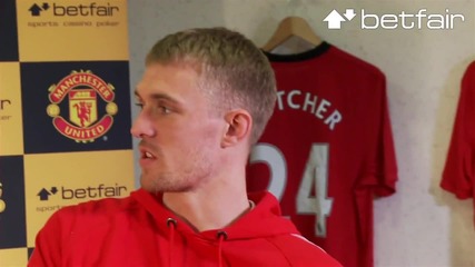 Забавно интервю с трима от играчите на Манчестър Юнайтед - Fletcher, Evans and Oshea 