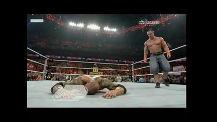 Wwe Raw 12.04.10 Cena Makes Batista Tapout 
