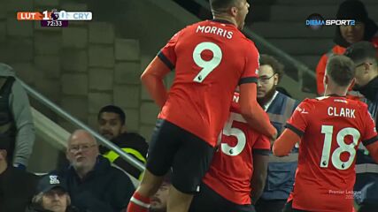 Luton Town with a Goal vs. Crystal Palace