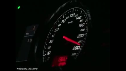 Audi Rs6 Evotech 0 - 300 km h 