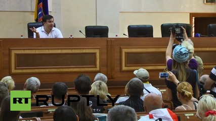 Ukraine: Odessa killings "a tragedy," but that "heroism" saved the city - Saakashvili