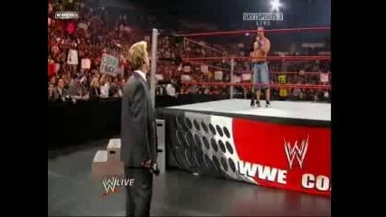 Wwe Raw 2008 John Cena Beating Up Chris Jericho