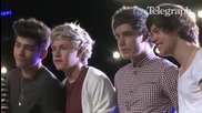 One Direction - Интервю за The Telegraph на концерта за Hot30