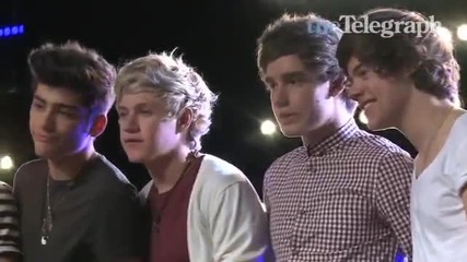 One Direction - Интервю за The Telegraph на концерта за Hot30