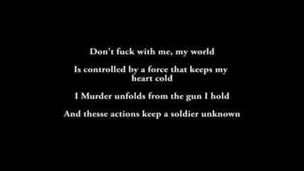 The Psycho Realm - Unknown Soldier (lyrics)