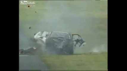 Добре че беше предпазната стена...