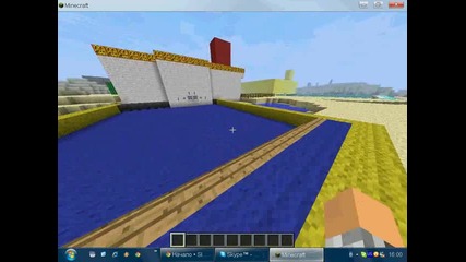 Моята вълнена къща в Minecraft