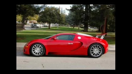 Red Bugatti Veyron