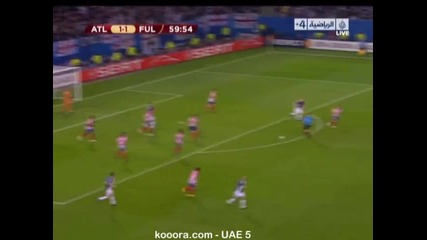 Atletico Madrid 2 - 1 Fulham Euro League - 2nd half highlights [www.keepvid.com]