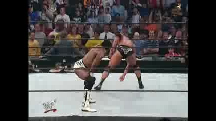 The Rock vs Booker T & Shane Mcmahon part 3