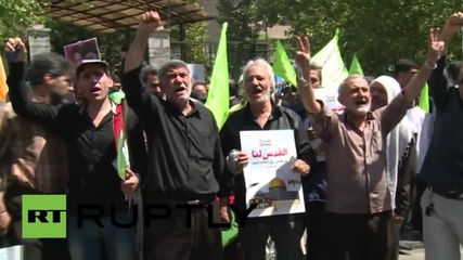 Iran: Ahmadinejad joins millions for Al-Quds Day celebrations in Tehran