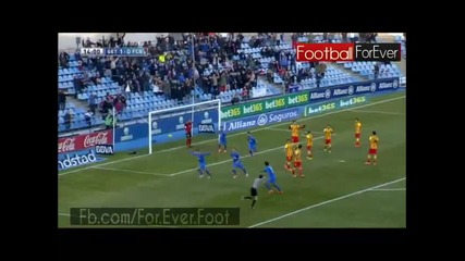 Хетафе - Барселона 2:0, Лисандро Лопес (15)
