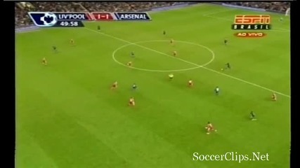 Liverpool 1 - 1 Arsenal(johnson Avto Gol) 