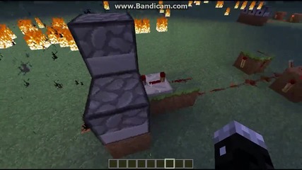 Така се прави #4 огнехвъргачка (minecraft)