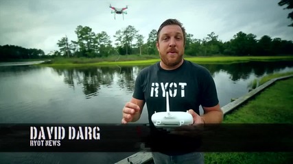 Риболов с дрон