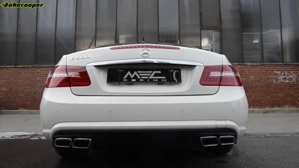 Mercedes E500 W207 Mec Design Exhaust