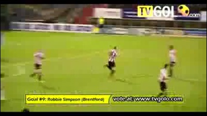 Януари 2011 - Топ 5 Голове за седмицата 