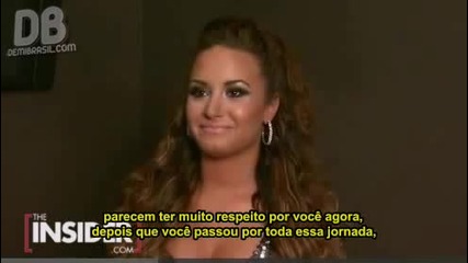 Entrevista de Demi Lovato ao _the Insider_ (legendado)