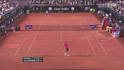 Nadal vs Dolgopolov - Rio 2014