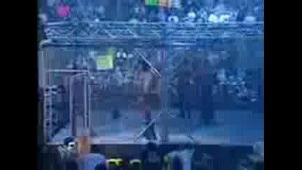 Wwf Summerslam 2001 - Kane & Undertaker vs Ddp & Chris Kanyon ( Tag Team Title ) ( Steel Cage Match)