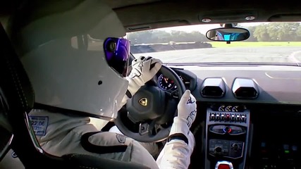 Top Gear. Стиг прави обиколка с Lamborghini Huracan Lp 610-4