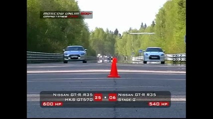 Dragtimes.info Nissan Gtr Gt570 Vs Nissan Gtr 