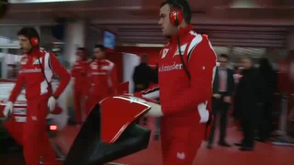 Ferrari F150 - първи тест на Ферари във Фиорано от алонсо
