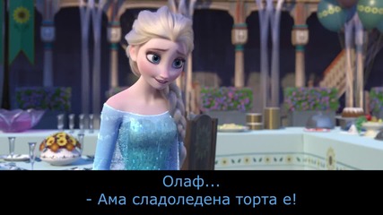 Треска по Замръзналото кралство - целият филм с Бг Субтитри - анимация (2015) Frozen Fever # Full hd