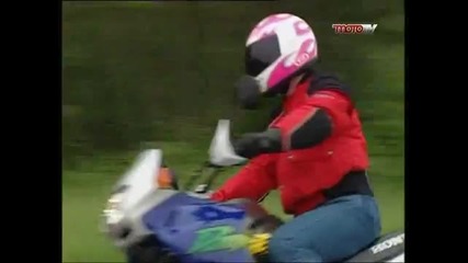 Honda Nx650 dominator test