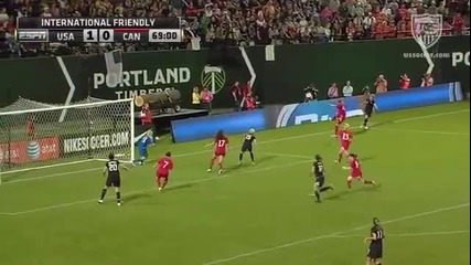 Женски футбол- Сащ- Канада 3:0