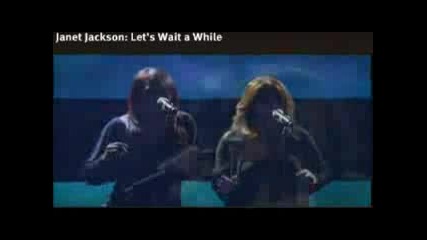 Janet Jackson - Lets Wait Awhile Live