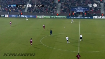 Cfr Cluj 0:4 Fc Bayern Munchen 03.11.2010 