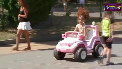 Компилация Смях - Cute Babies Riding Power Wheels Compilation 2015